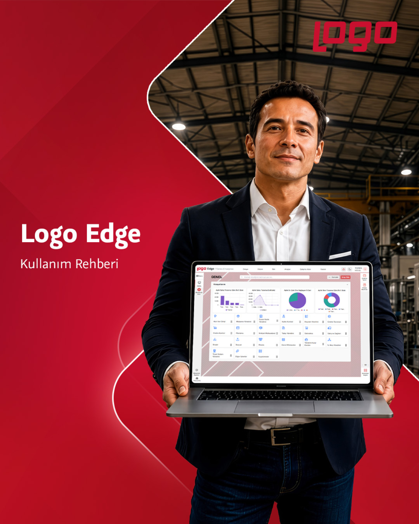 Logo Edge yeni nesil hibrit ERP kullanım rehberi kapağı